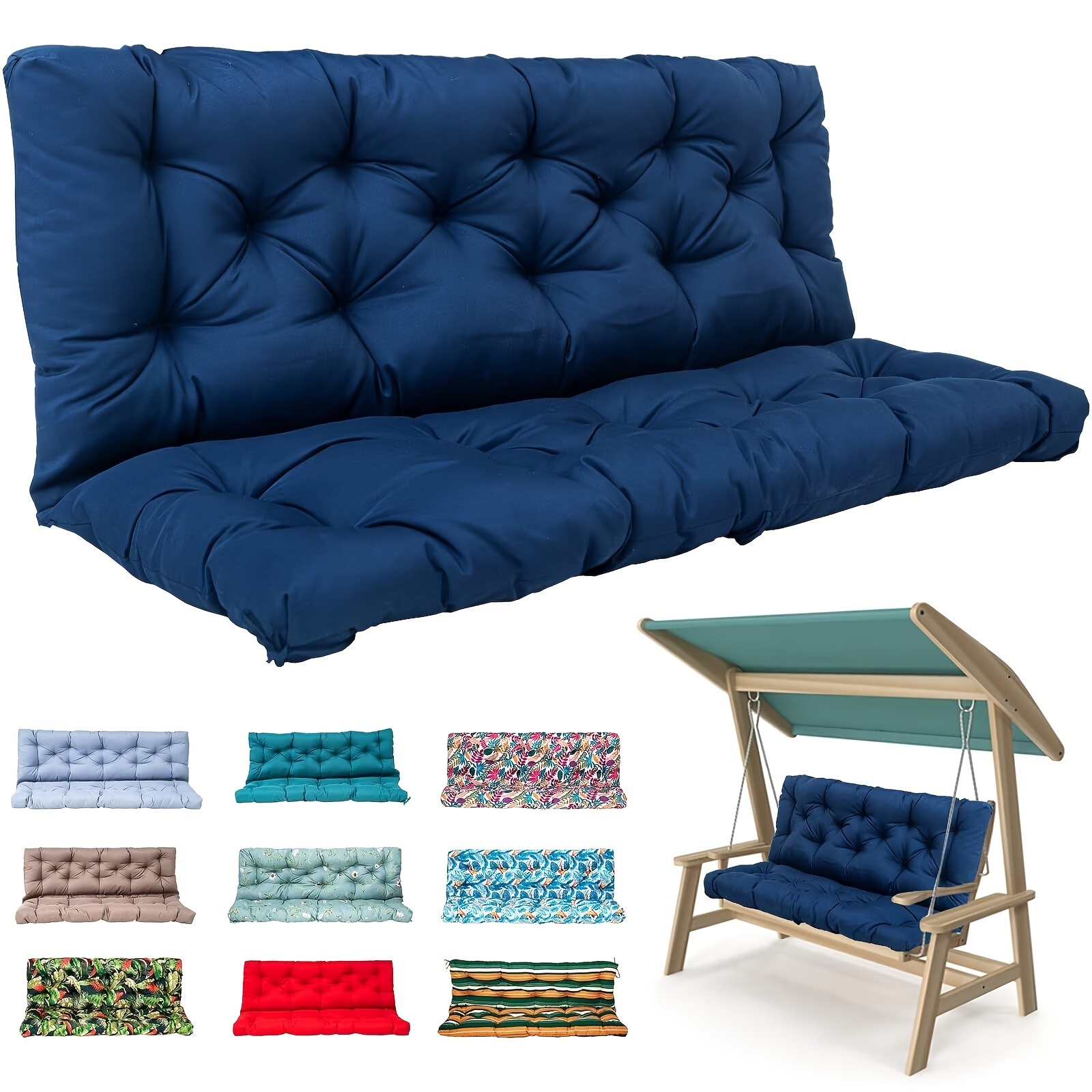 Outdoor Furniture Cushions 22 X 22 - Poduszka na huśtawkę ogrodową i domową,