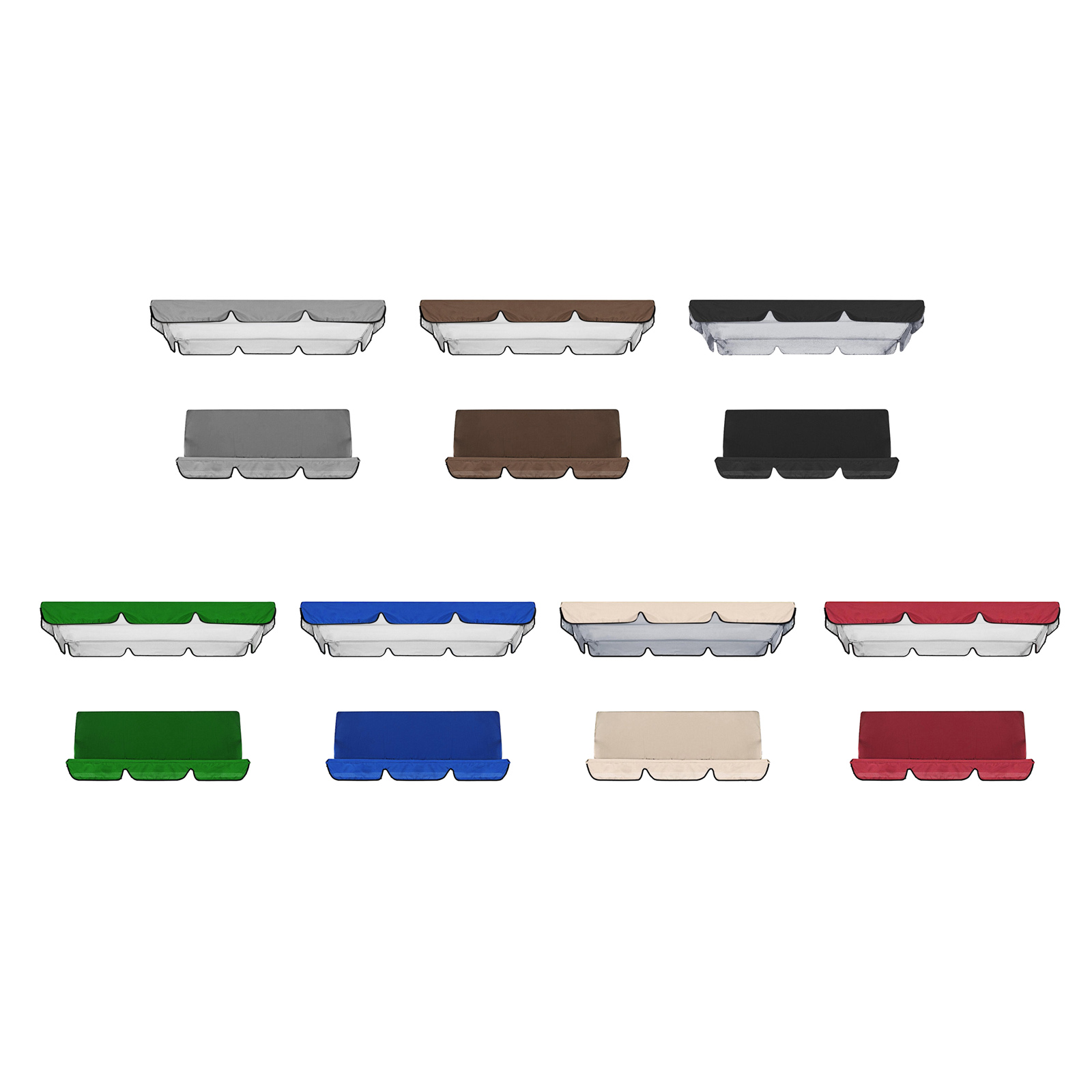 Outdoor Furniture Covers - Wytrzymała, wodoodporna osłona na baldachim do