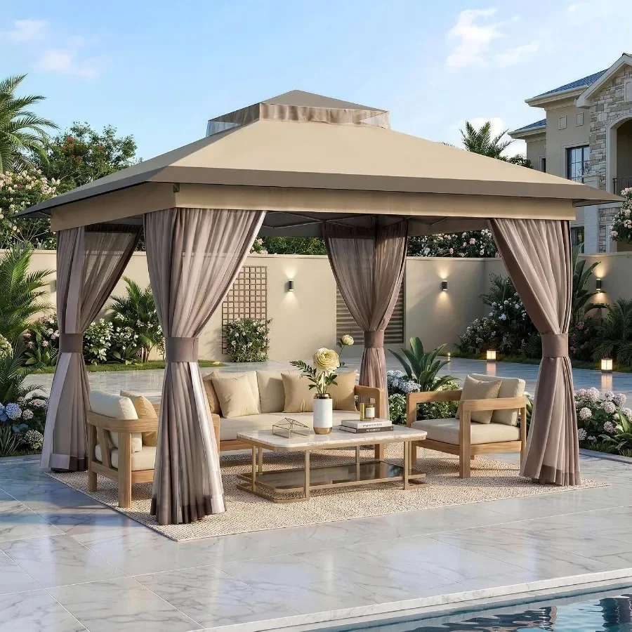 Gazebo Pop Up - Składany namiot typu gazebo, wymiary 11'x11',
