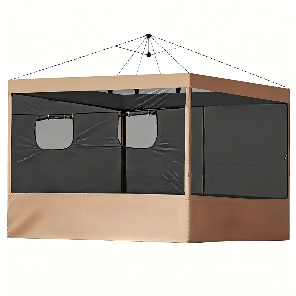 Gazebo Pop Up - Boczne ścianki z siatki o wymiarach