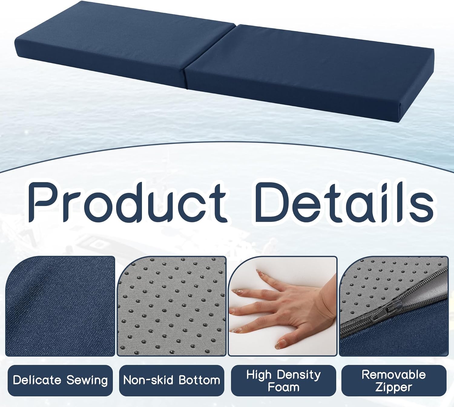 Poduszki na ławki o grubości 8 – Outdoor Furniture Cushions 22 X 22 recenzja i cena