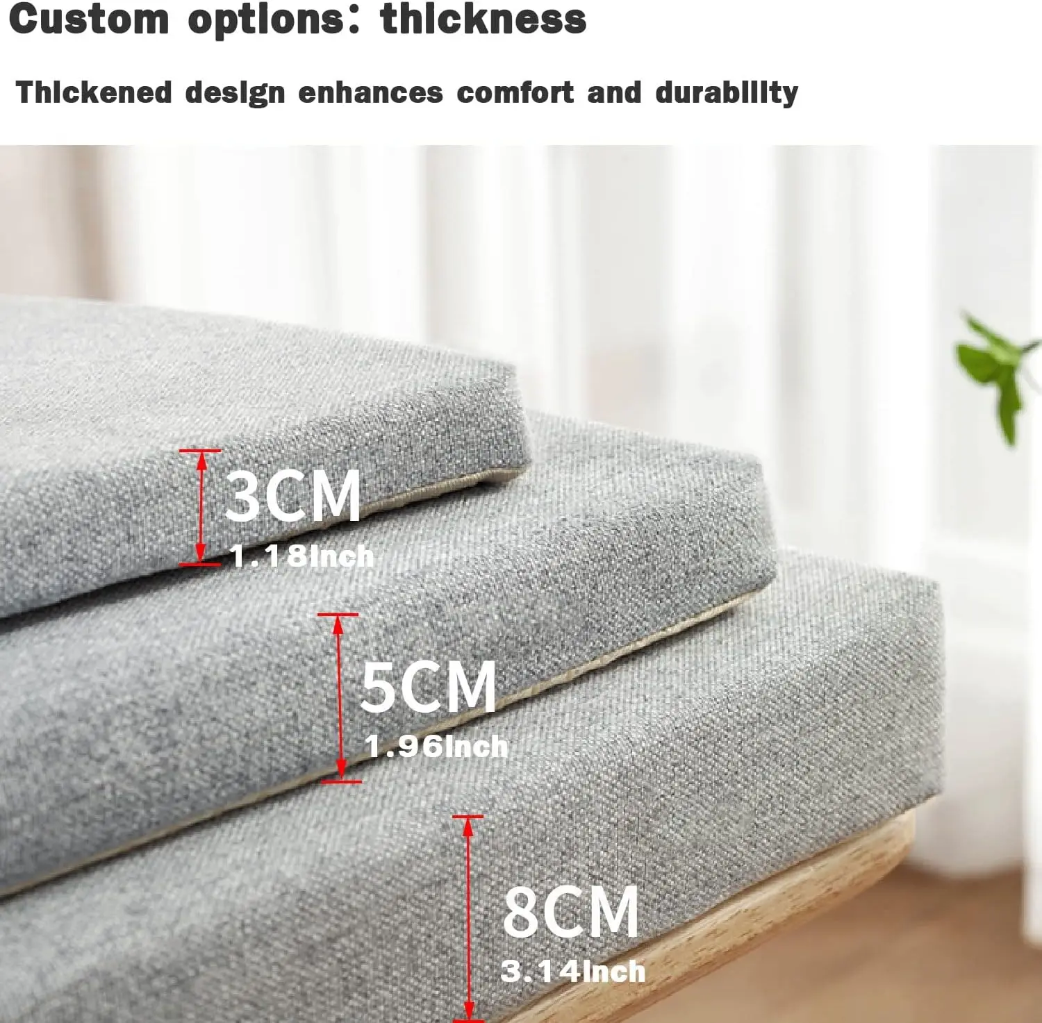 Poduszki na ławki o długości 5 – Outdoor Furniture Cushions 22 X 22 recenzja i cena