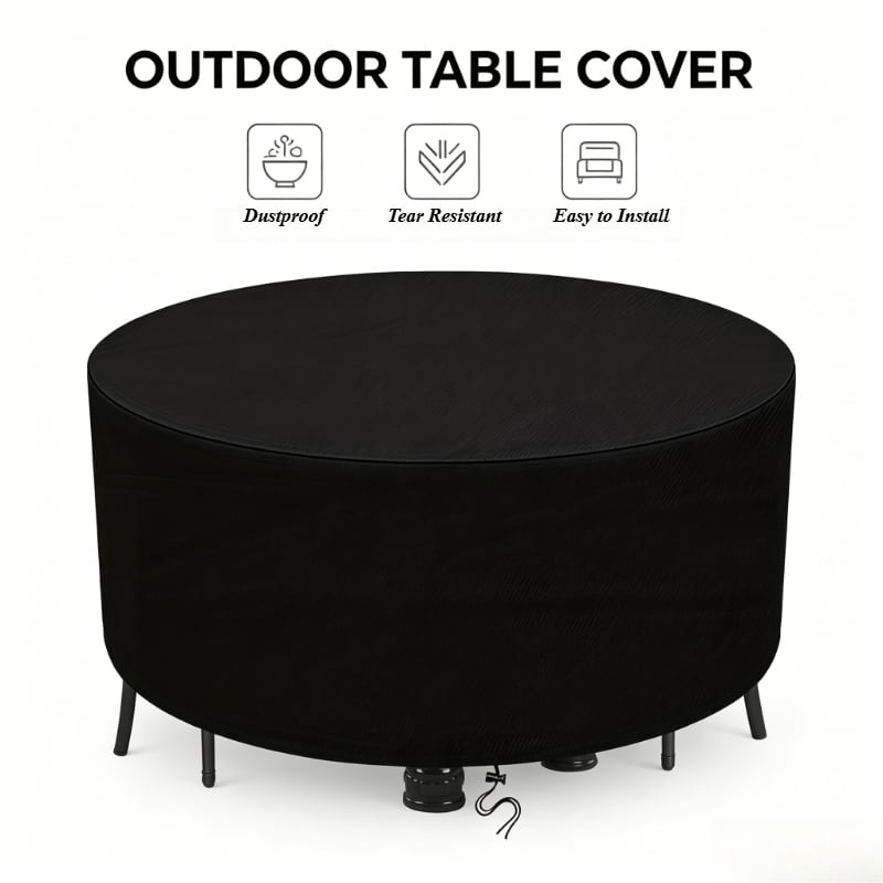 Okrągła osłona na meble ogrodo – Outdoor Furniture Covers recenzja i cena