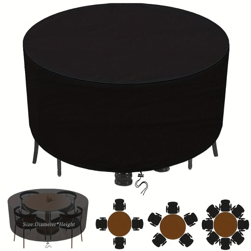 Okrągła osłona na meble ogrodo – Outdoor Furniture Covers recenzja i cena