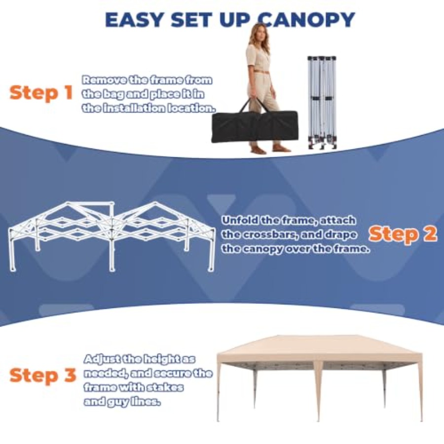 Namiot składany typu pop-up, a – Gazebo Pop Up recenzja i cena