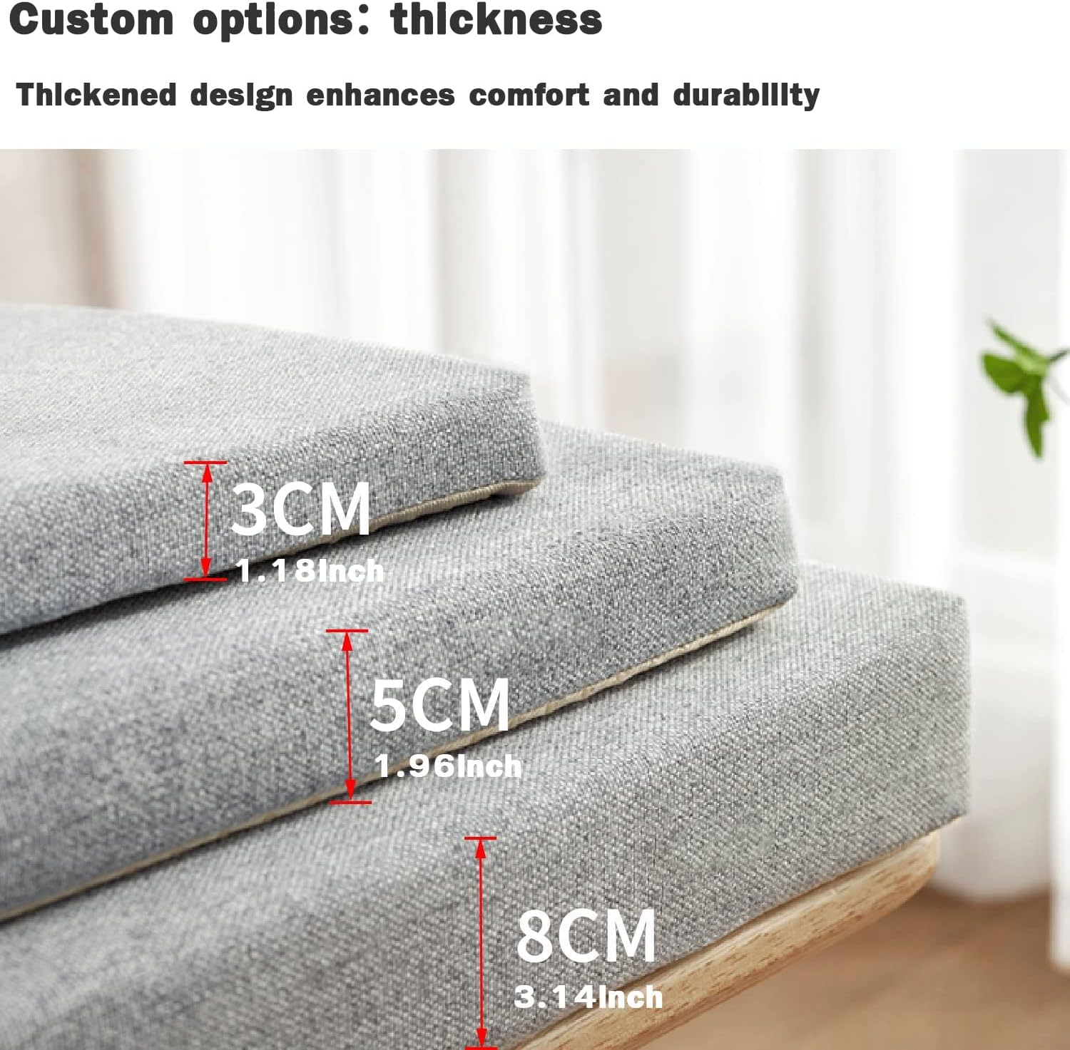 Poduszki na krzesła kwadratowe – Outdoor Furniture Cushions 22 X 22 recenzja i cena