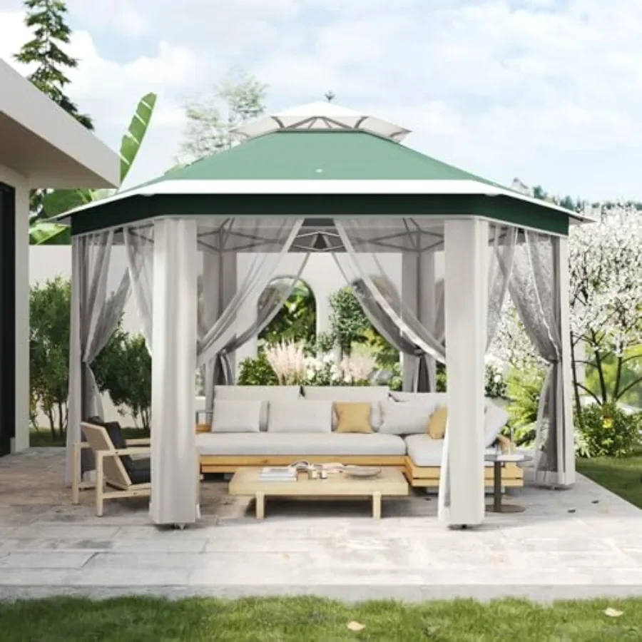 Namiot ogrodowy sześciokątny 1 – Gazebo Pop Up recenzja i cena
