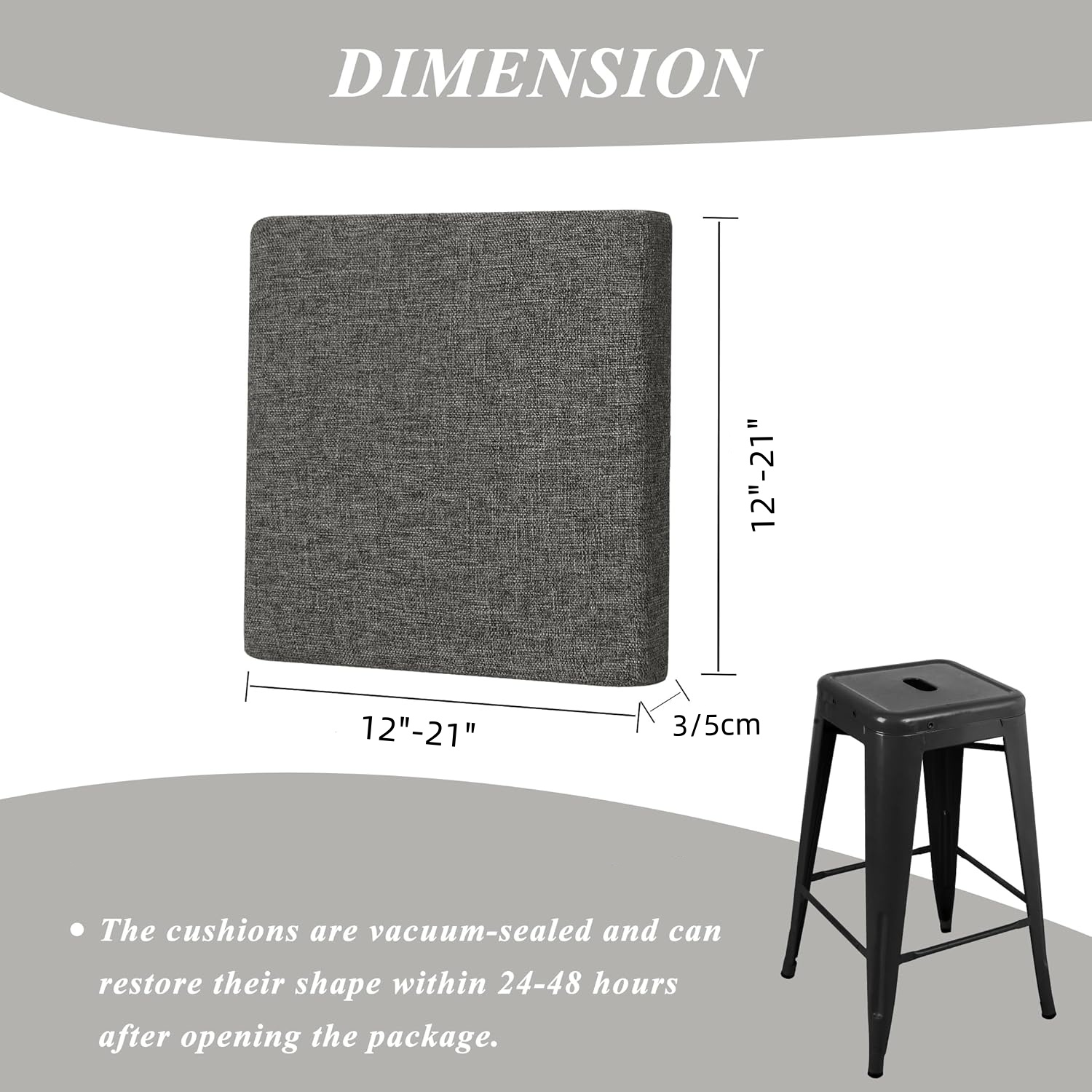 Poduszki na krzesła barowe w k – Outdoor Furniture Upholstery recenzja i cena