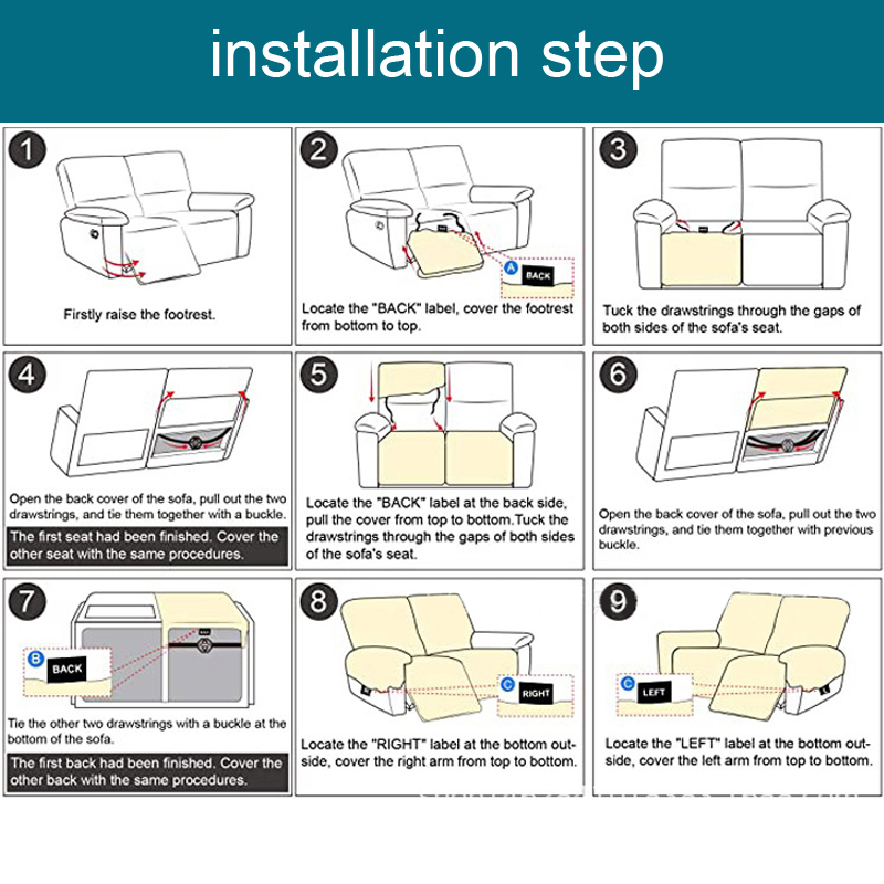 1/2/3-osobowa rozkładana sofa  – Outdoor Furniture Upholstery recenzja i cena