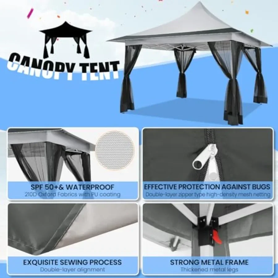 12x12 Składany altan na sprzed – Gazebo Pop Up recenzja i cena