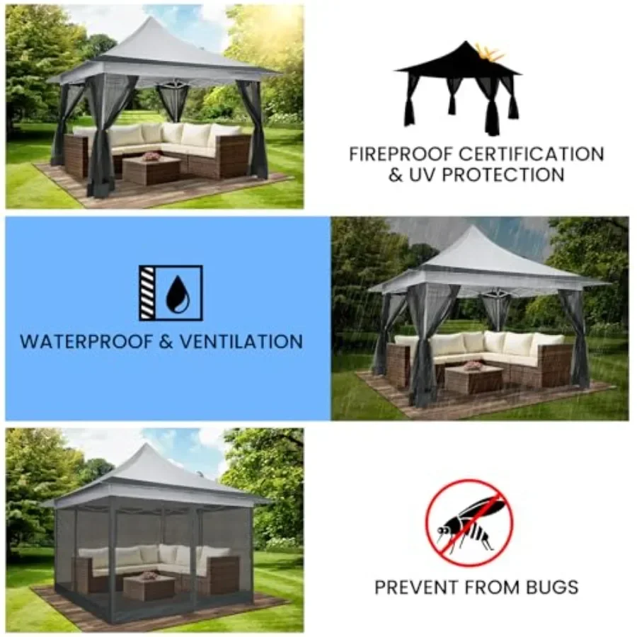 12x12 Składany altan na sprzed – Gazebo Pop Up recenzja i cena