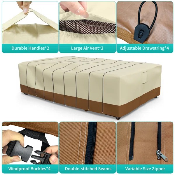 Wodoodporny pokrowiec na zesta – Outdoor Furniture Covers recenzja i cena